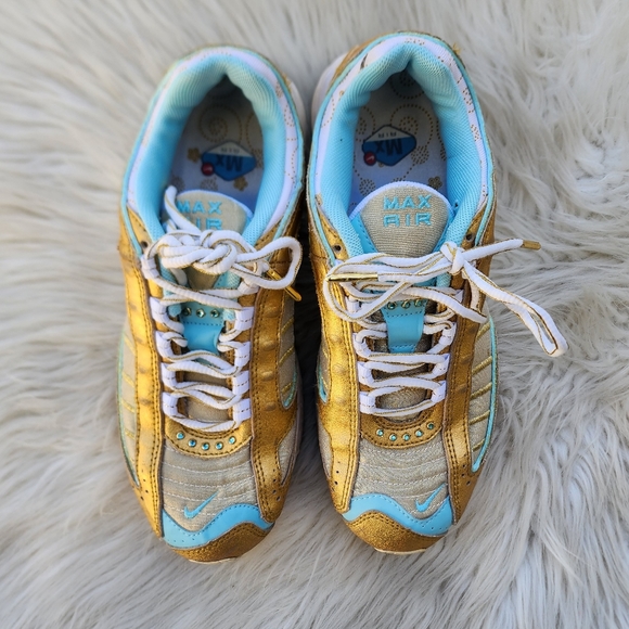 Nike Air Max Tailwind 4 Metallic Gold - Picture 2 of 10